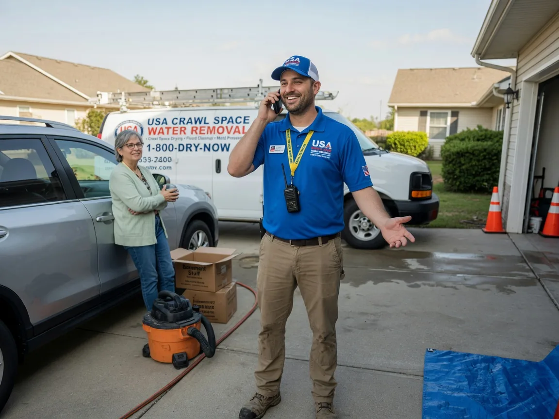 Crawl Space Water Removal Chappell Hill, TX FAQs
